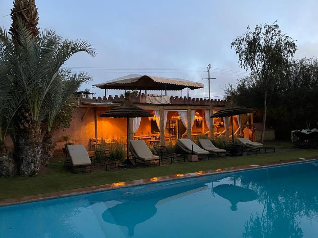 La Ferme Berbere Adult Only Bed & Breakfast El Harkat Exterior foto